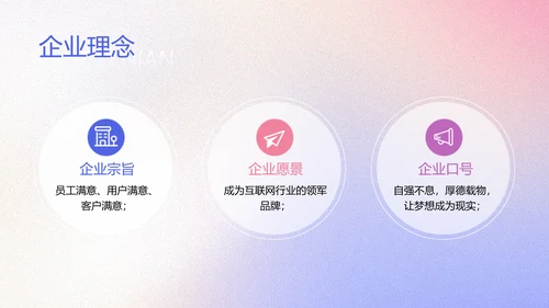 简约高级渐变企业员工文化培训PPT模板