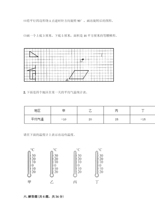 人教版六年级下册数学期末测试卷-精品(完整版)-(2).docx