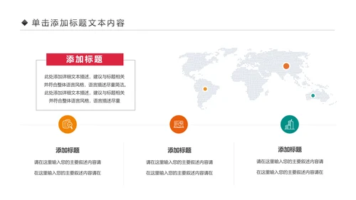 精美简约大气全球旅游出国留学PPT模板