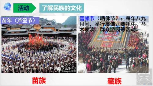 人教版地理八年级上册1.3《民族》课件（共25张PPT）