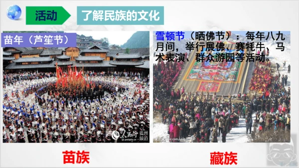 人教版地理八年级上册1.3《民族》课件（共25张PPT）