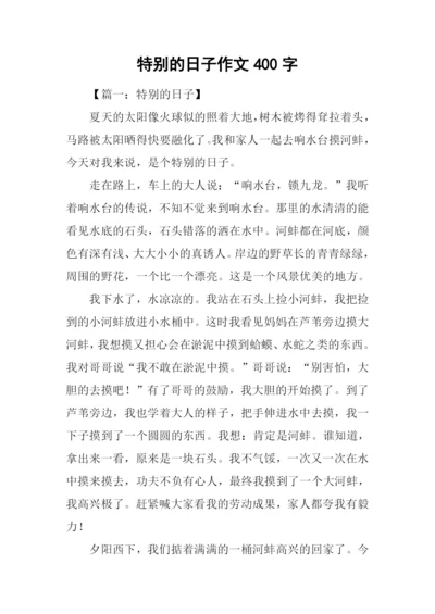 特别的日子作文400字-4.docx