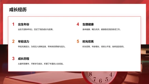 红色党政风党员发展对象申请答辩PPTPPT模板