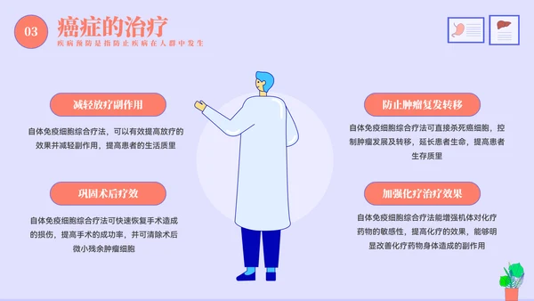多种疾病的预防和治疗PPT模板