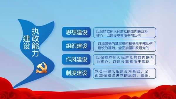 大气党风廉政建设工作总结动态PPT