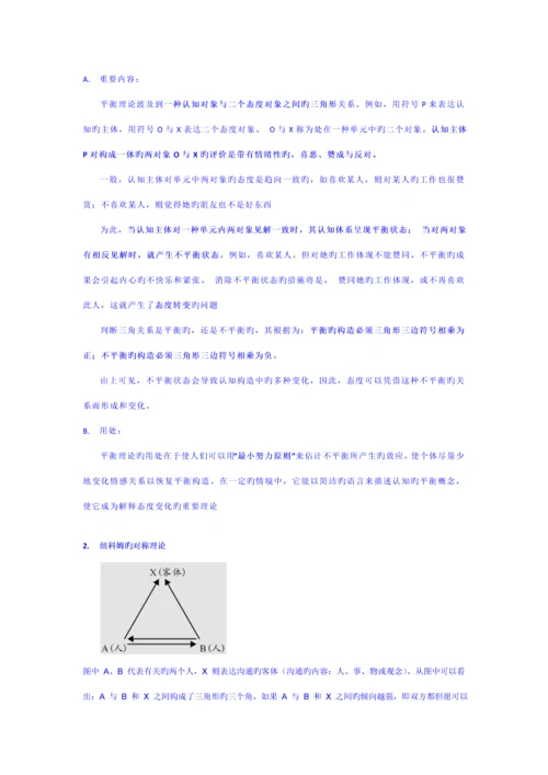 传播理论起源方法与应用第四版考研重点专业笔记.docx