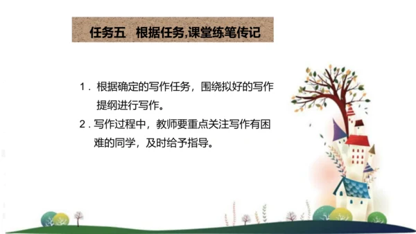八年级语文上册第二单元写作：学写传记 课件