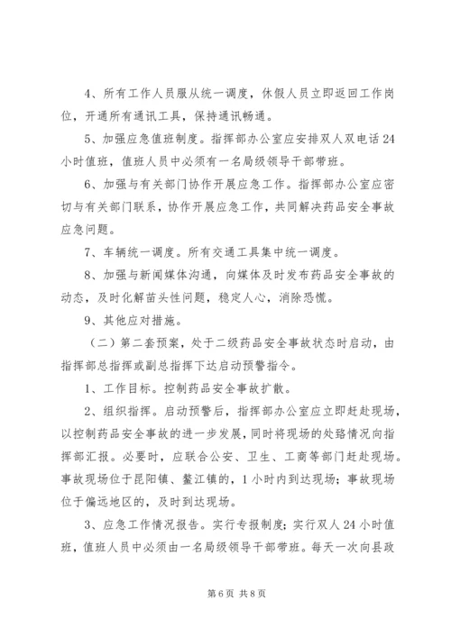 药品生产企业药品质量事故应急预案 (4).docx