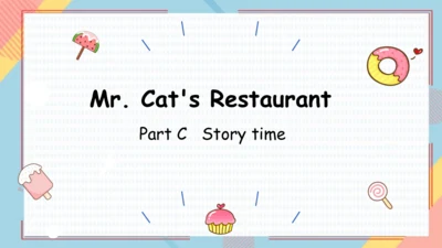 Unit 5 Dinner’s ready-story time（课件）-2024-2025学年人教