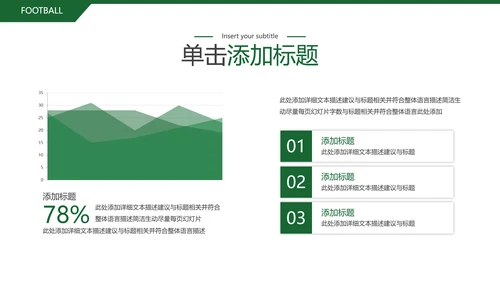 欧美风足球培训俱乐部宣传动态PPT模板