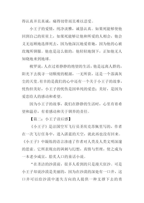 小王子读后感800字.docx