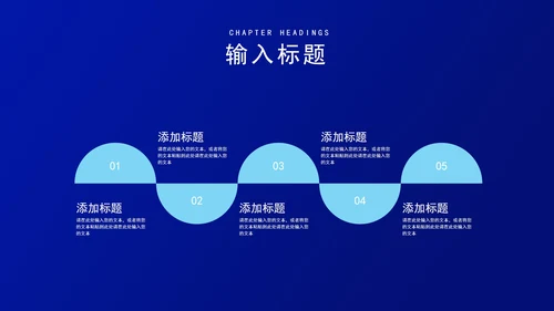 蓝色简约风职场工作目标管理培训PPT模板