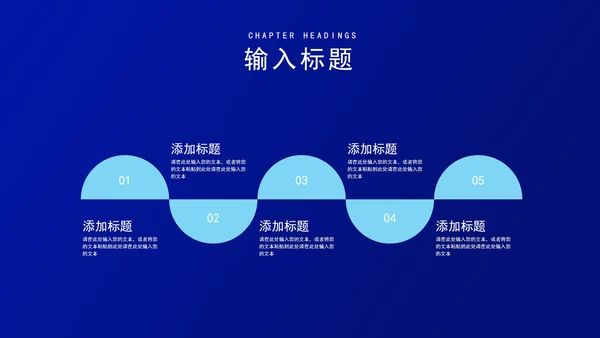 蓝色简约风职场工作目标管理培训PPT模板