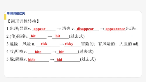 Module 8 Accidents 期末模块复习课件-外研版八年级上册