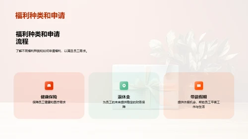 员工福利计划：满足员工需求