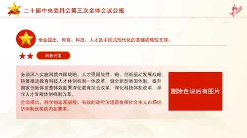 二十届中央委员会第三次全体会议公报ppt课件