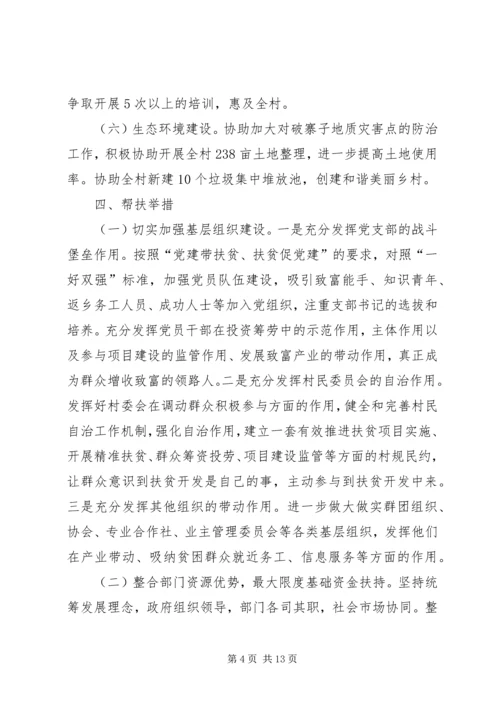篇一：XX年挂包帮精准扶贫工作计划.docx