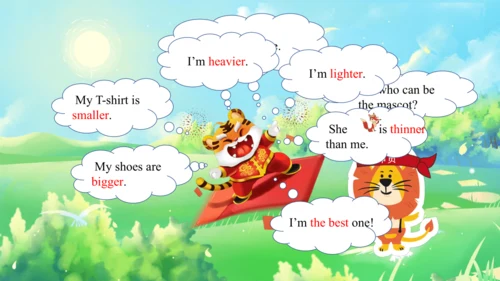 Unit 1 How tall are you Part B Let's learn课件（30张PP