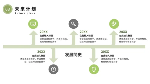 绿色商务商业融资计划书PPT模板