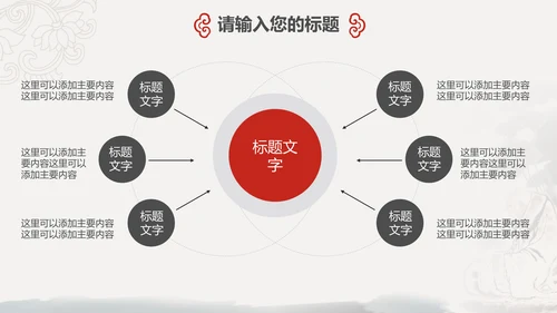 国风佛教如来佛学传统文化禅意通用PPT模板