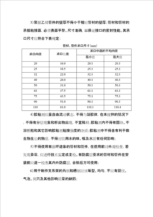 室内给水管道工程施工方案共19页doc