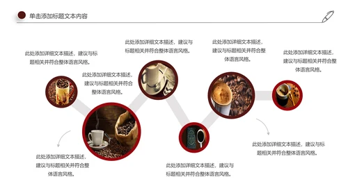 咖啡主题美食餐厅甜点美食咖啡餐饮PPT
