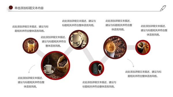 咖啡主题美食餐厅甜点美食咖啡餐饮PPT