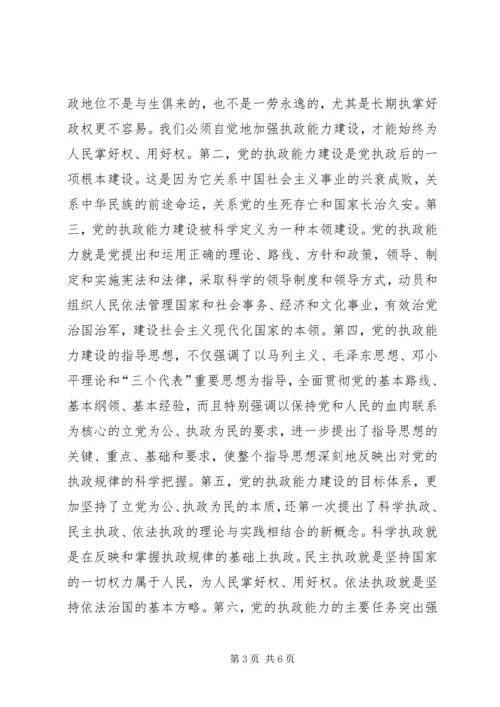 学习十六届四中全会精神思想汇报 (4).docx