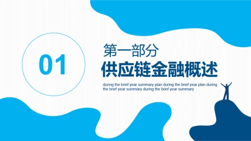 互联网时代下的供应链金融动态通用PPT模板
