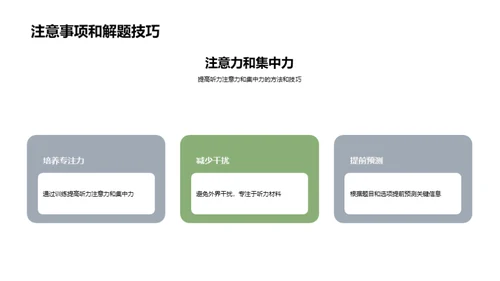 英语听力攻略大解密