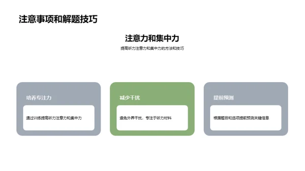 英语听力攻略大解密