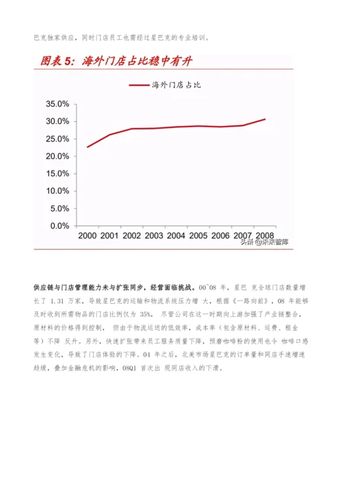 星巴克专题研究报告-星巴克如何成长为连锁咖啡巨头.docx