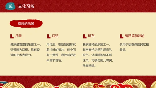 少数民族，彝族介绍PPT模板
