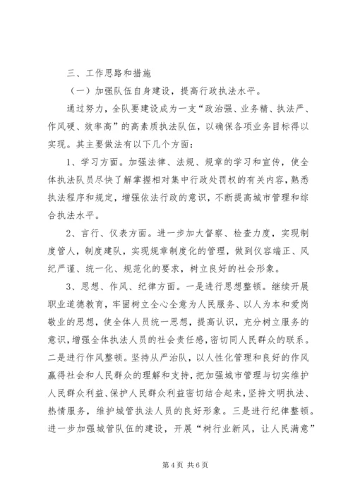 城建监察工作汇报材料.docx