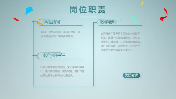 蓝色学校生日会活动动态PPT模板