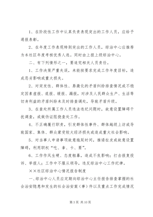 乡镇综治工作中心上墙制度.docx