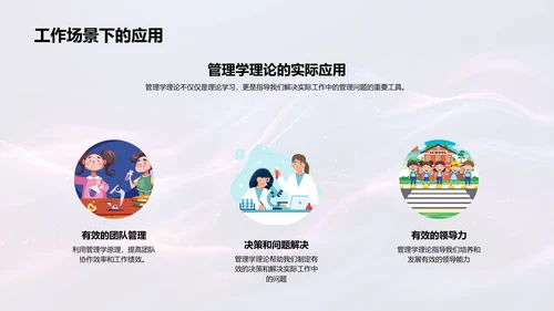 管理学基础讲座PPT模板