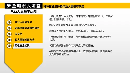 特种作业人员基本认知PPT模板