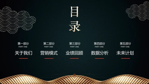 炫酷房地产工作汇报通用PPT模板