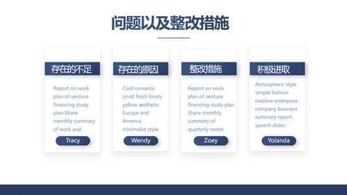 蓝色创意公务员述职报告PPT动态模板