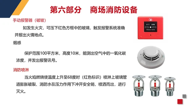 火警119商场超市消防安全知识培训PP模板
