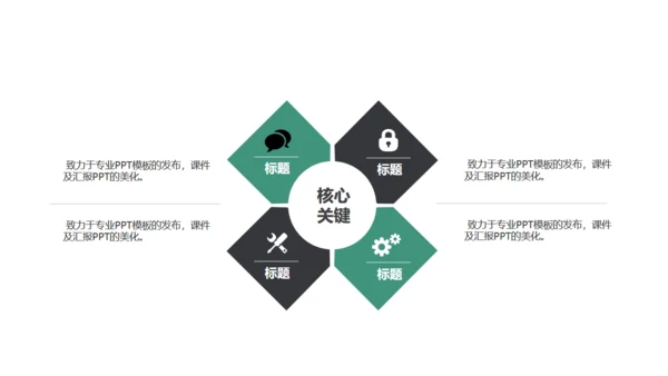 星空背景商业创业计划书通用PPT模板