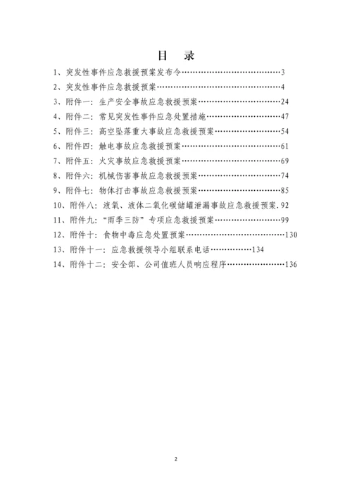 生产公司突发性事件应急救援预案.docx