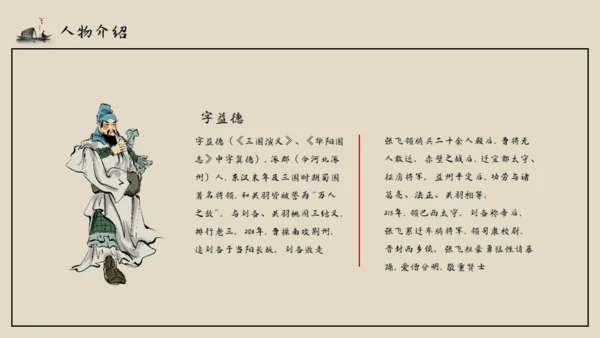 古典名著《三国演义》导读通用PPT模板