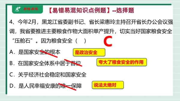 八上道法第四单元维护国家利益复习课件2024