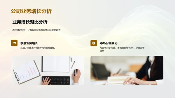 人资行政季报PPT模板