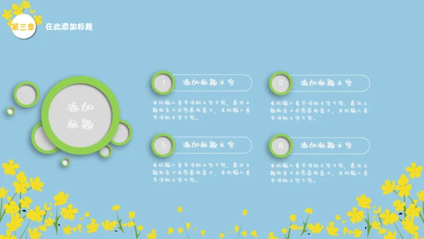 我们一起看油菜花幼儿教育通用PPT课件