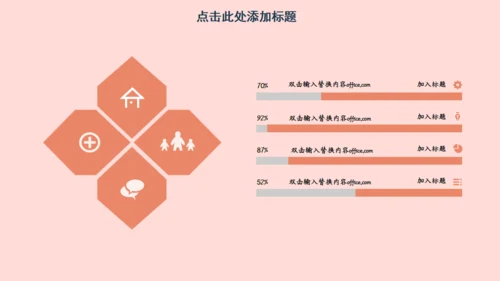 遇见你刚刚好单车爱情通用PPT模板