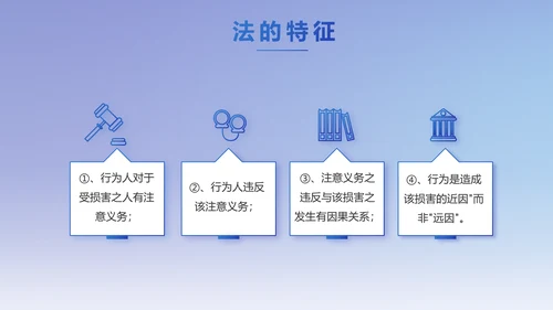 蓝色大气法律律法讲座动态PPT