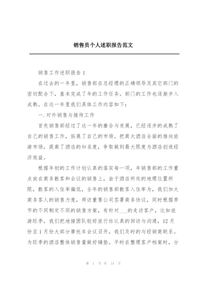 销售员个人述职报告范文.docx